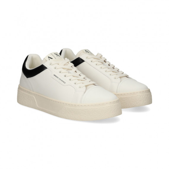 Talon Oscuro Deportivo Blanco  ARMANI EXCHANGE