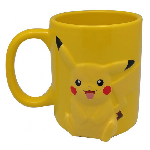 Taza Pikachu 3D Pokemon  KIDS LOGIC