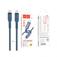 HOCO Cable Datos TIpo C M/M 2Mtrs 60W X59 Azul 3A