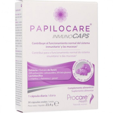 Papilocare Inmunocaps 30 Capsulas  PROCARE HEALTH IBERIA