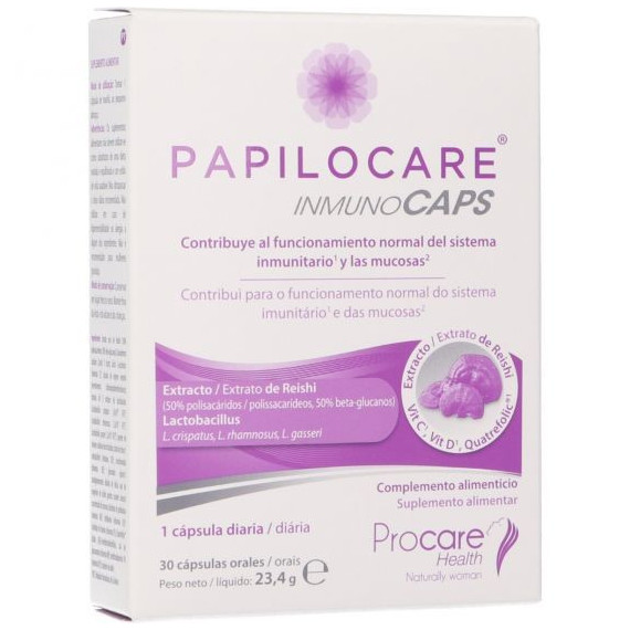 Papilocare Inmunocaps 30 Capsulas  PROCARE HEALTH IBERIA