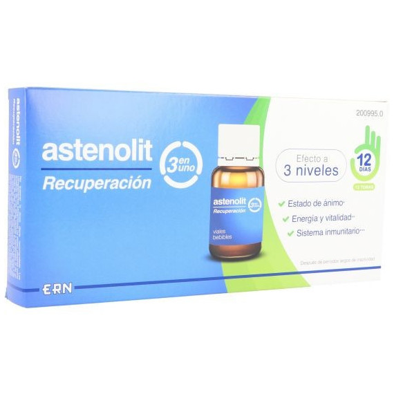 Astenolit Recuperacion 12 Viales 10 Ml  ERN