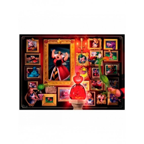 Puzzle Reina de Corazones  Villanos Disney  RAVENSBURGER