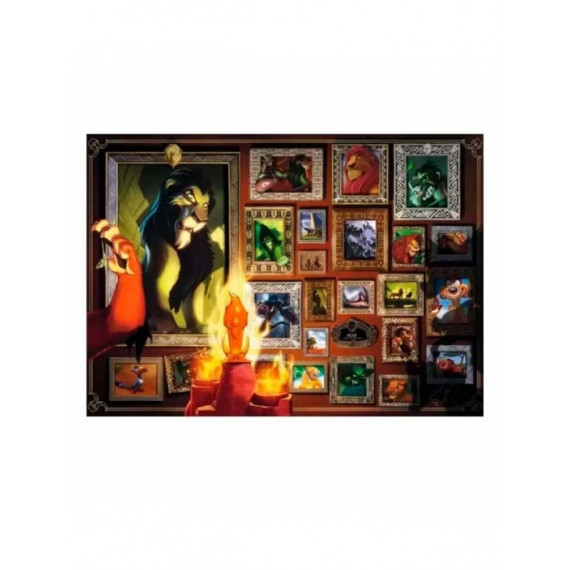 Puzzle Scar Villanos Disney  RAVENSBURGER