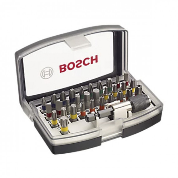 Herramienta BOSCH Puntas Ph,pz,s,h,t,th Set 32 Unid.