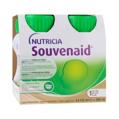 Souvenaid Cappuccino 4X125ML  DANONE NUTRICIA