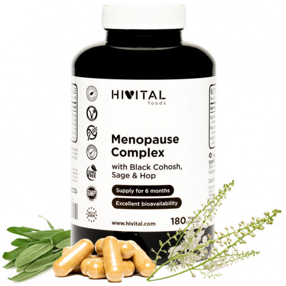 Menopause Complex | 180 Cápsulas Veganas  HIVITAL