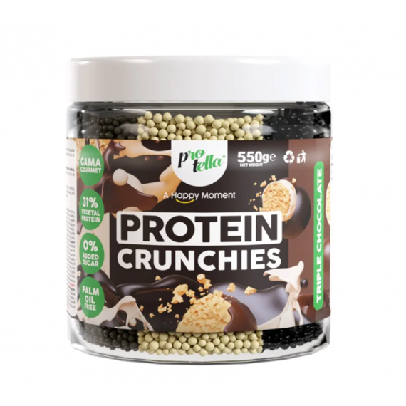 Protella Protein Crunchies Tres Chocolates  PWD NUTRITION S.L.