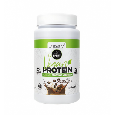 DRASANVI Sport Live Proteina Vegana Capuchino