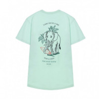 Camisetas Hombre Camiseta ARICA Elephant Acqua