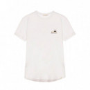 Camisetas Hombre Camiseta ARICA Lanzarote White