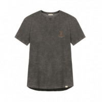 Camisetas Hombre Camiseta ARICA Timanfaya Grey