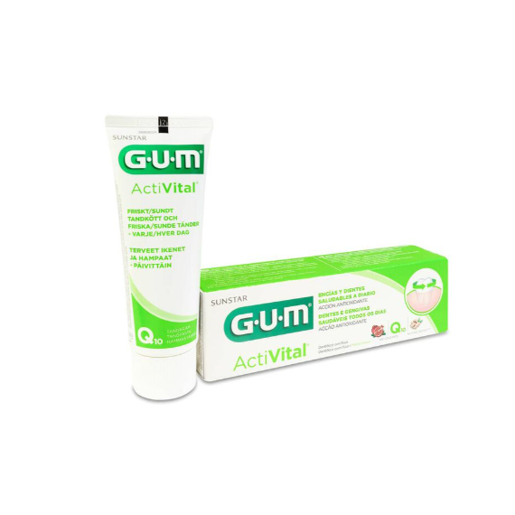 Gum Activital Gel Dentifrico 1 Envase 75 Ml  SUNSTAR