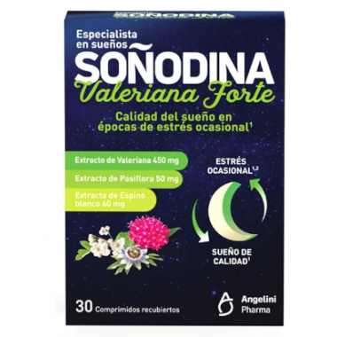 Angelini Valeriana Forte  30 Comprimidos  ANGELINI PHARMA ESPAÑA