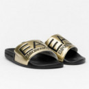 Flip Flop Shiny Gold+black  EA7 EMPORIO ARMANI 7