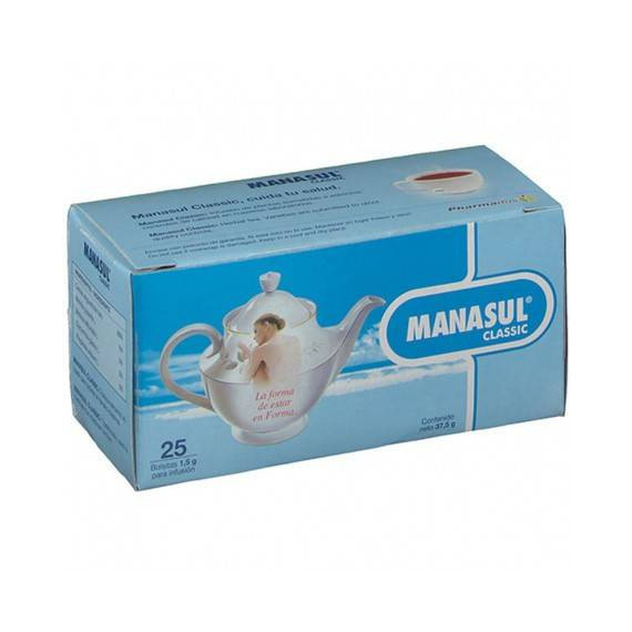 Manasul Classic 25 Filtros  PHARMADUS BOTANICALS S.L.