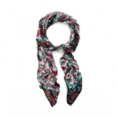 Foulard Boho Rectangular de Flores  DESIGUAL