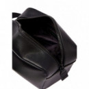 Neceser Tommy Leather Wasbag Negro  TOMMY JEANS