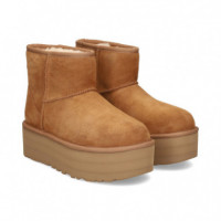 Botin Plataforma ante Cuero  UGG