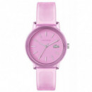 Reloj Silicona Rosa  LACOSTE