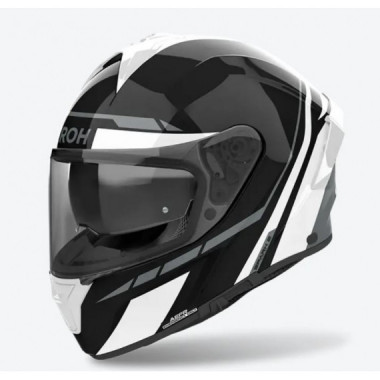 CASCO AIROH SPARK 2 SPINNER WHITE GLOSS