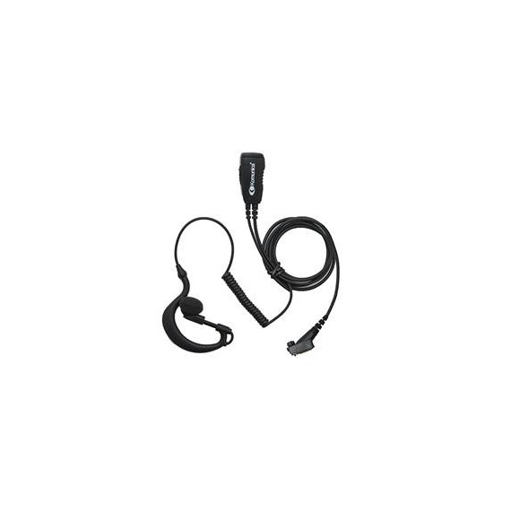 KOMUNICA Micro Auricular PWR-GES-TPH900 con Cable Rizado Negro Compatible Airbus TPH900