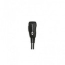 KOMUNICA Micro Auricular PWR-GES-TPH900 con Cable Rizado Negro Compatible Airbus TPH900