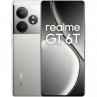 Teléfono Móvil REALME Gt 6T 5G 12RAM 256GB Plata