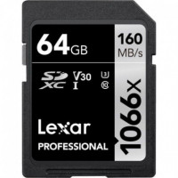 LEXAR Sd Pro Silver Series Uhs-i 1066X 64GB V30