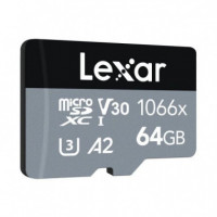 LEXAR Tarjeta Micro Sd Silver Uhs-i 1066X 64GB V30