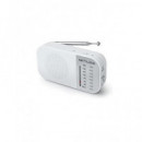 MUSE Radio Portatil Analogica Am/fm M-025RW Blanco