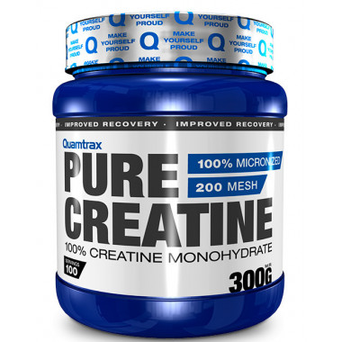 100% Pure Creatine 200 Mesh QUAMTRAX - 300GR