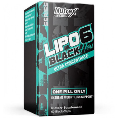 LIPO-6 Black Hers NUTREX - 60 Caps