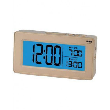 SAMI Reloj Despertador Digital LD-9811 Doble Alarma