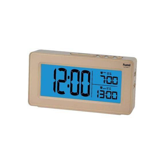 SAMI Reloj Despertador Digital LD-9811 Doble Alarma