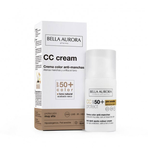 Bella Aurora Crema Color Fps 50 P. Sensible 30ML  FISALMA SANUS S.L.