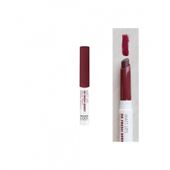 BETER LOOK LIPSTICK MATT LIPS 08 FRESH BERRY