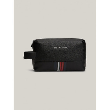 Th Transit Medium Washbag Black  TOMMY HILFIGER