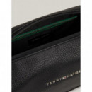 Th Transit Medium Washbag Black  TOMMY HILFIGER