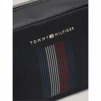 Th Foundation Washbag Black  TOMMY HILFIGER