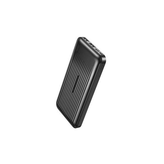 XO Bateria Externa 10000MAH con 2XUSB/1XMICRO USB/1XTIPO C Negro PB301