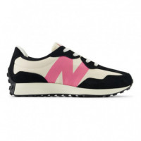 Playeras NEW BALANCE 327 Negro Beige Rosa