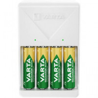 VARTA Cargador de Pilas Ni-mh Aa/aaa + 4 Pilas Aa Recargable 2100MAH