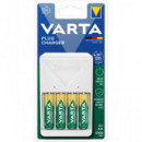 VARTA Cargador de Pilas Ni-mh Aa/aaa + 4 Pilas Aa Recargable 2100MAH