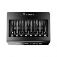 VARTA Multi Cargador Lcd de Pilas Recargables Aa/aaa Capacidad hasta 8 Pilas