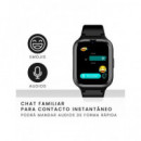 SPC Reloj Smartwatch Smartee 4G Senior 9642N Gps,notificaciones,llamadas.boton Sos,letras Grandes