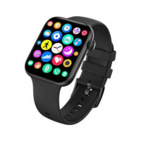 SPC Reloj Smartwatch Smartee Duo 2 Negro,podometro,frecuencia Cardiaca,notificaciones, Llamadas