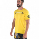 Unbroken Barbell Yellow  TITANBOX WEAR