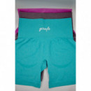 Shorts Push Up GIRAFE Turquesa