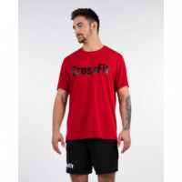 Plain Crossfit® Shirt Red  NORTHERN SPIRIT